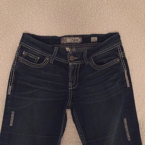 Buckle Bootcut Denim Jeans - Picture 2 of 2
